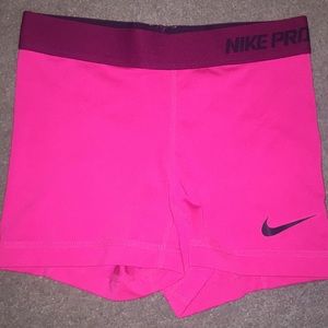 Nike pro dri fit shorts